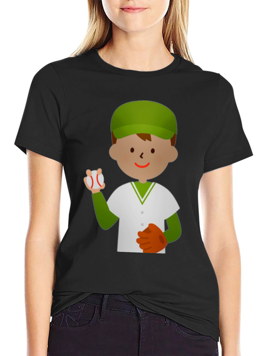 Baseball Boy Graphic Tee