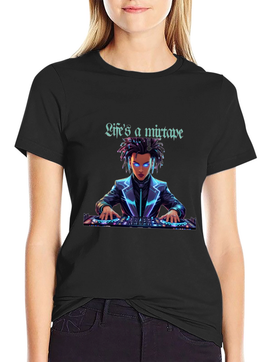 Lifes a Mixtape DJ Graphic T-Shirt