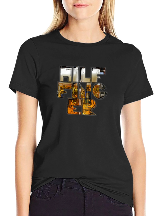 HILF FINGER Black T-Shirt