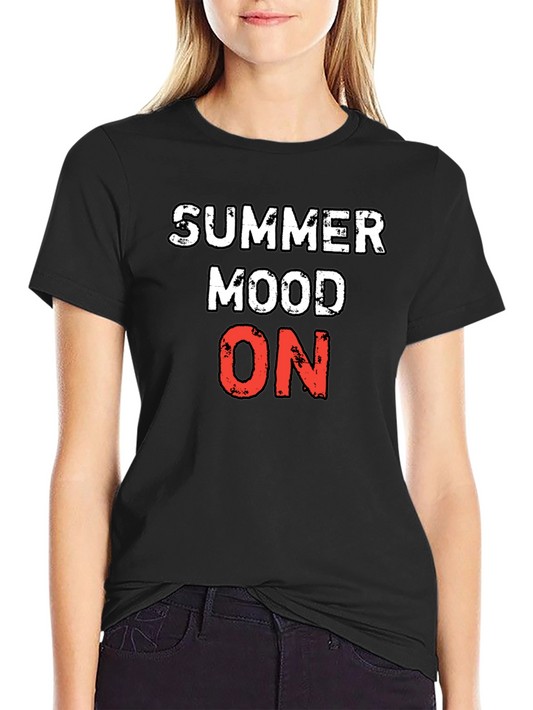 Summer Mood On Graphic T-Shirt
