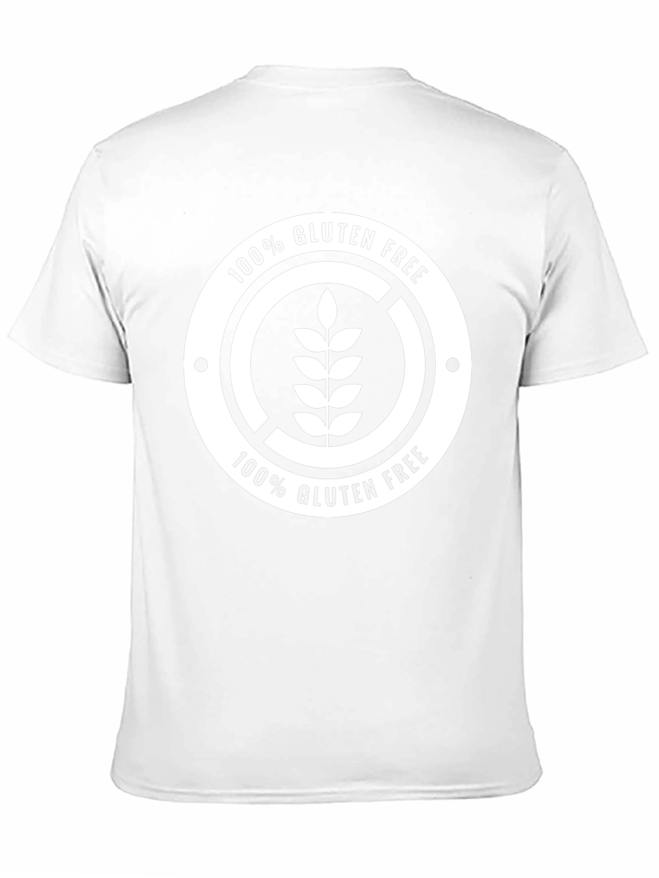 Gluten Free 100% Black T-Shirt