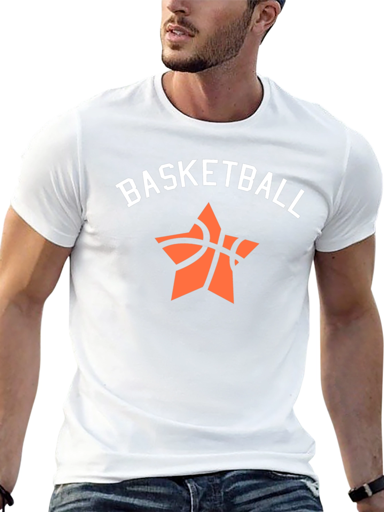 Basketball Star Graphic T-Shirt