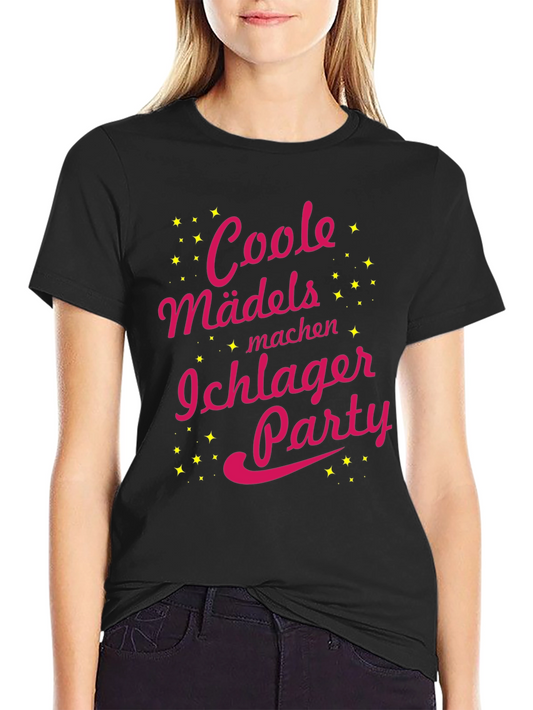 Cool Girls Schlager Party Graphic Tee