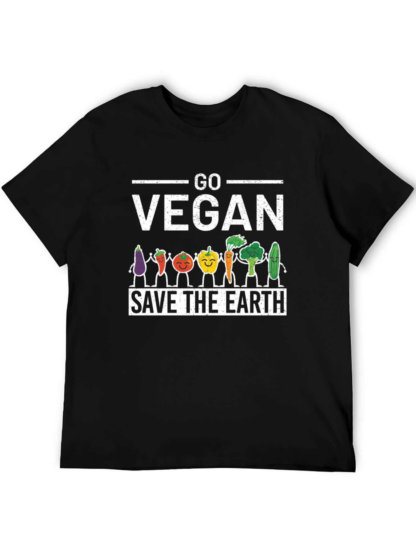 Go Vegan Save The Earth T-Shirt