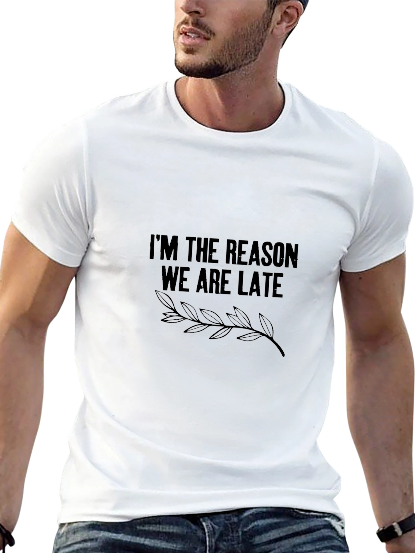 Im the Reason We Are Late Graphic Tee