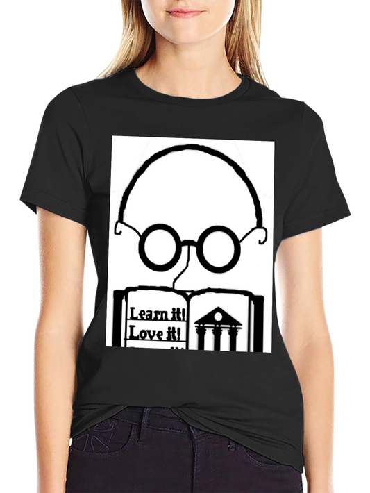 Learn & Love It Black T-Shirt