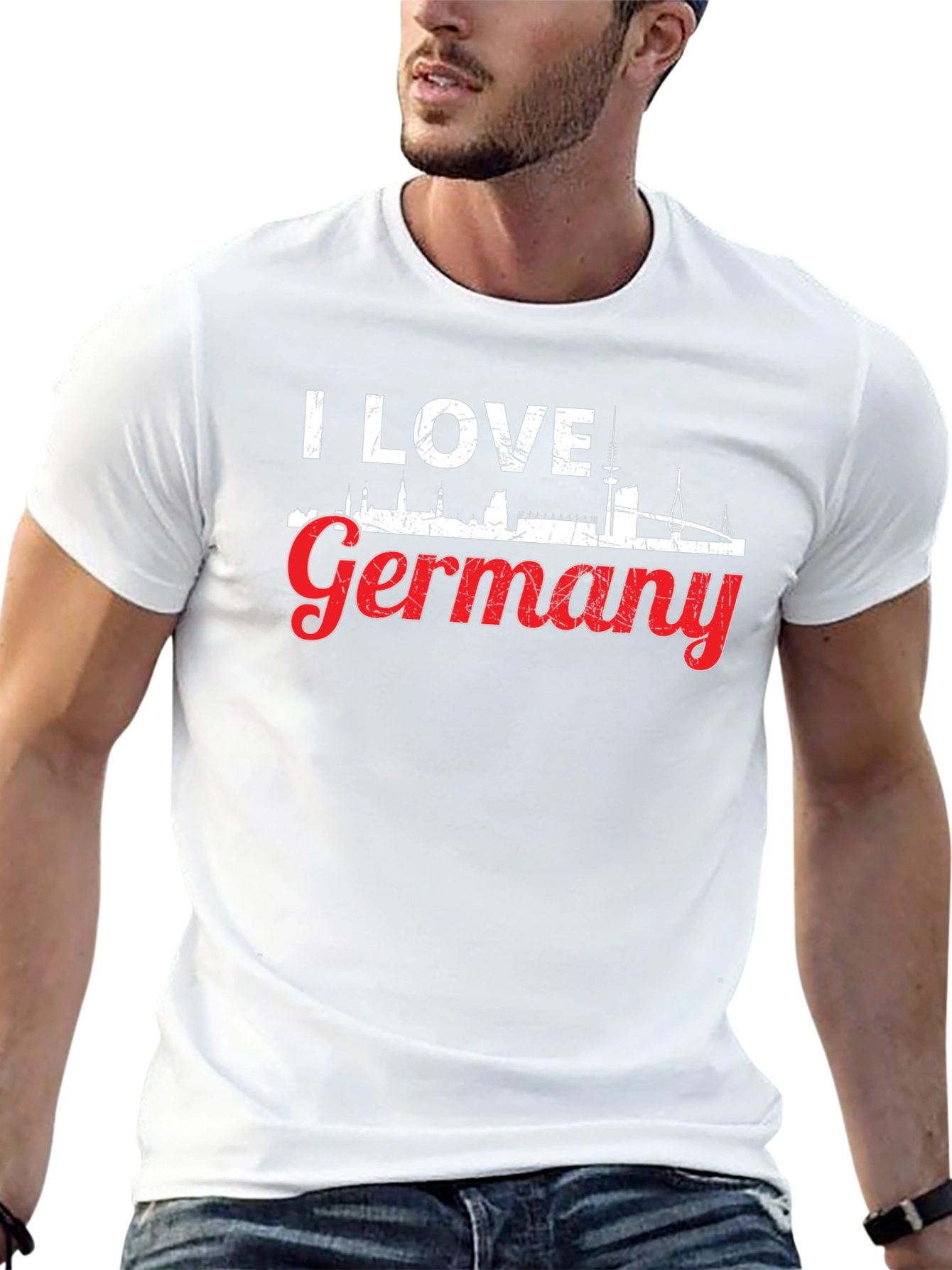 I Love Germany T-Shirt - Travel Souvenir Tee