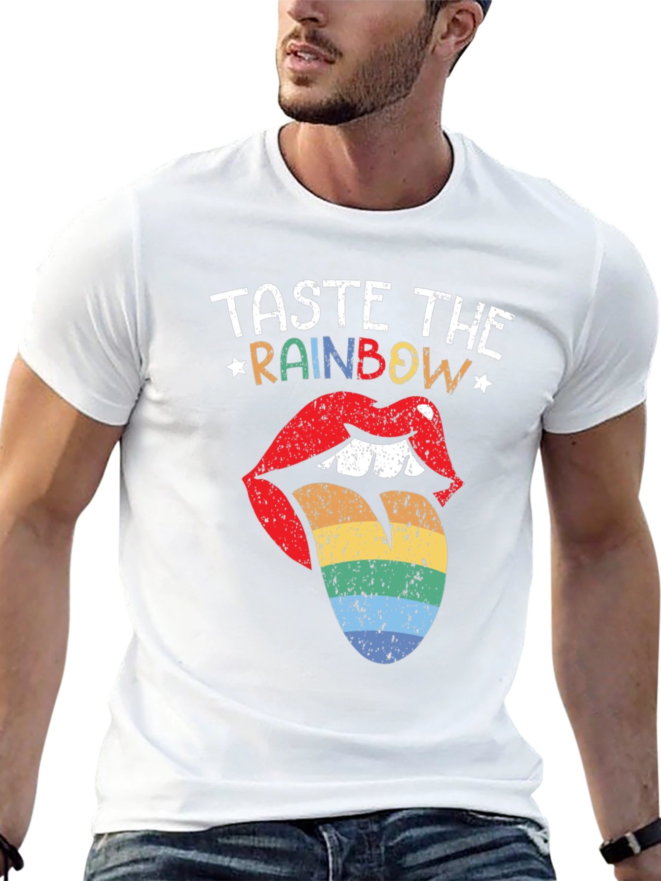 Taste the Rainbow Graphic Tee - LGBT Pride Shirt