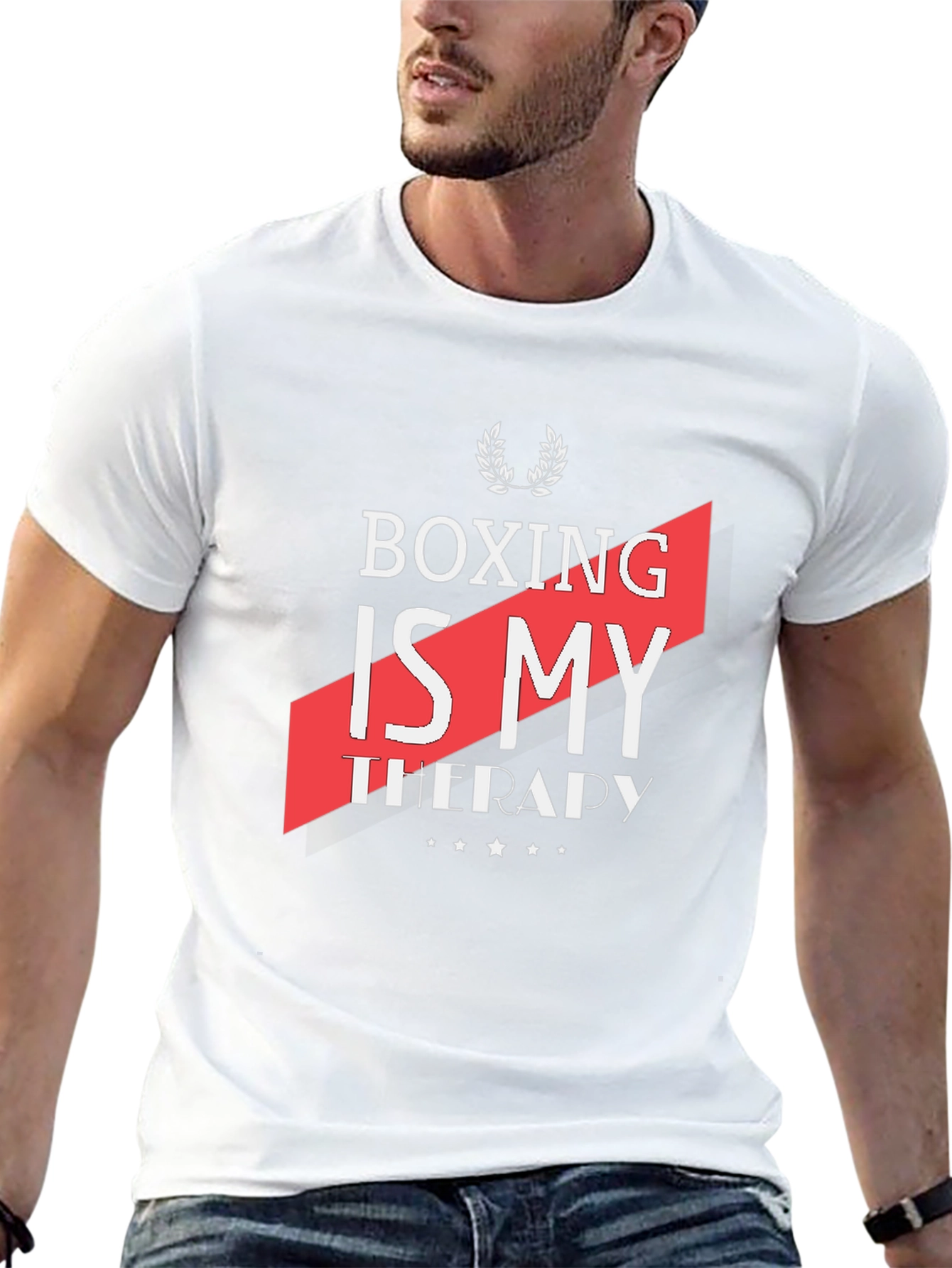 Boxing is My Therapy Graphic T-Shirt
