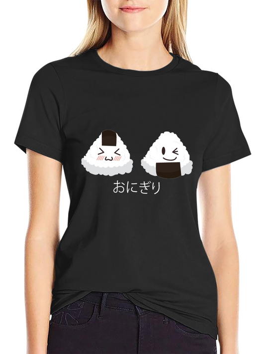 Cute Onigiri Kawaii Japanese Food T-Shirt