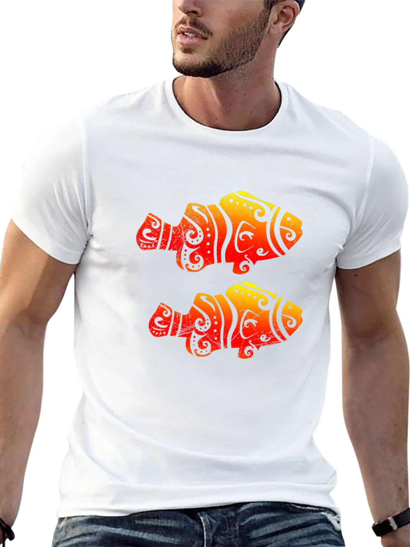 Funky Fish Graphic Tee - Unique Design