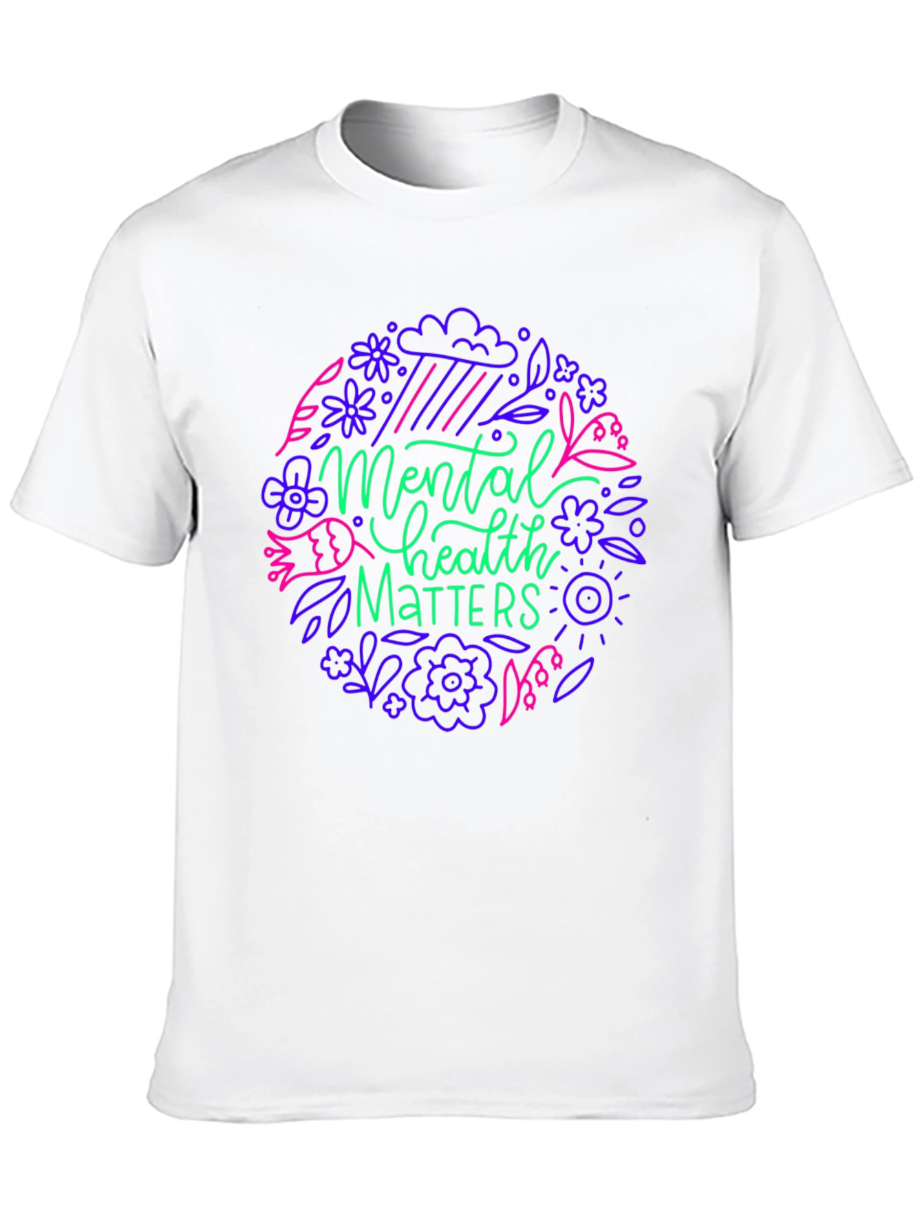 Mental Health Matters T-Shirt - Stylish Graphic Tee
