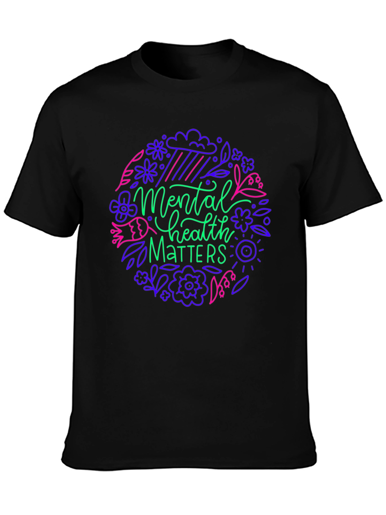 Mental Health Matters T-Shirt - Stylish Graphic Tee