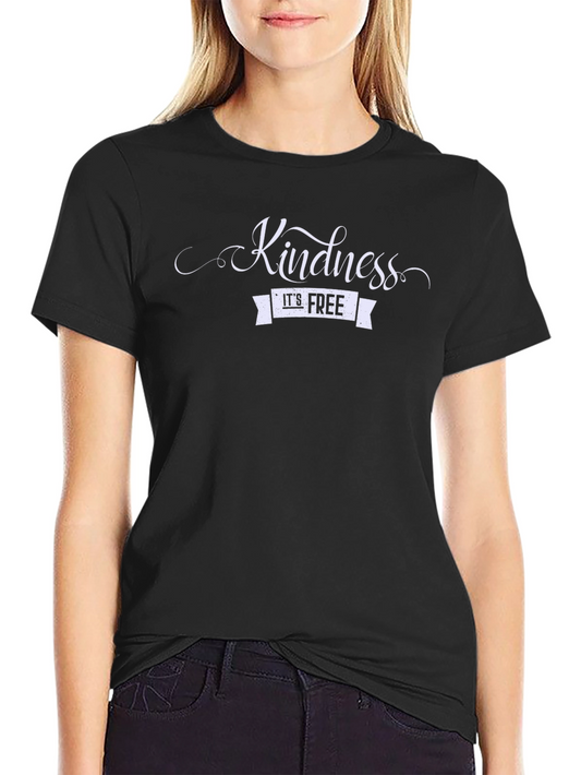 Kindness is Free Graphic Tee - Stylish and Comfortable