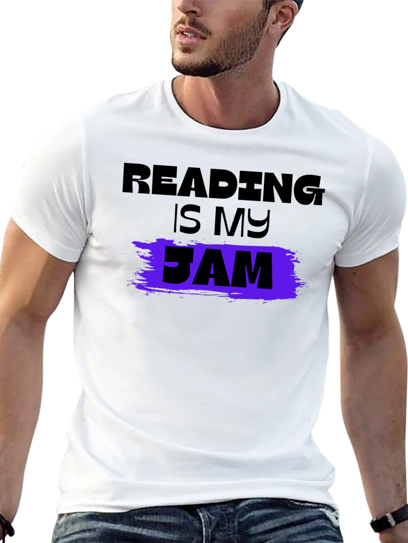 Reading Is My Jam Graphic T-Shirt