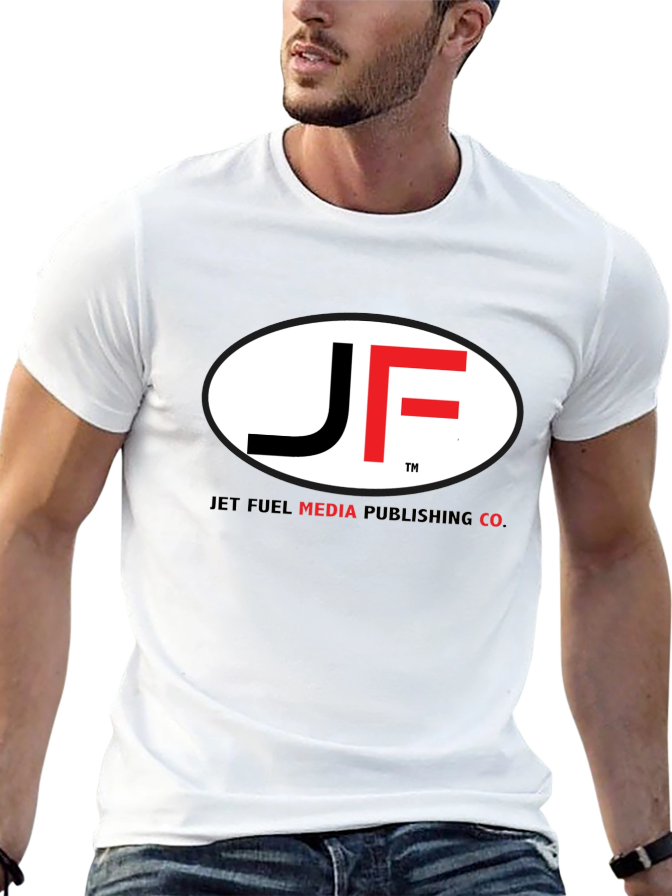 Jet Fuel Media Black Short Sleeve Graphic Tee