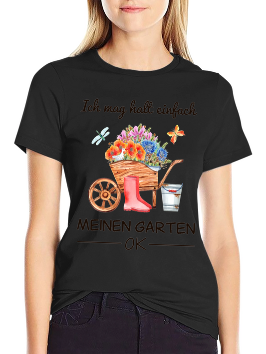 Gardener T-Shirt Floral Design