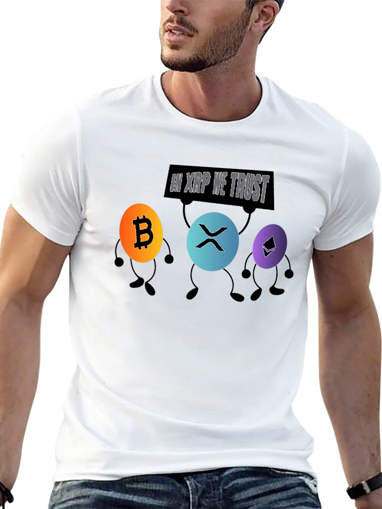 Crypto XRP Trust Graphic T-Shirt