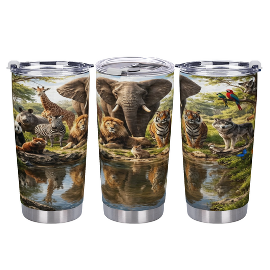 Classic Venice Canal Italian Water Town Landscape 20oz Scenic Tumbler
