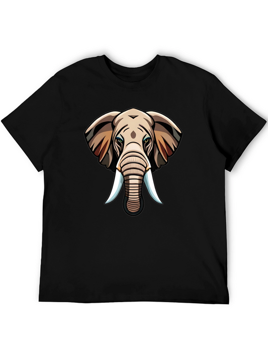 Elephant Graphic Tee - Black