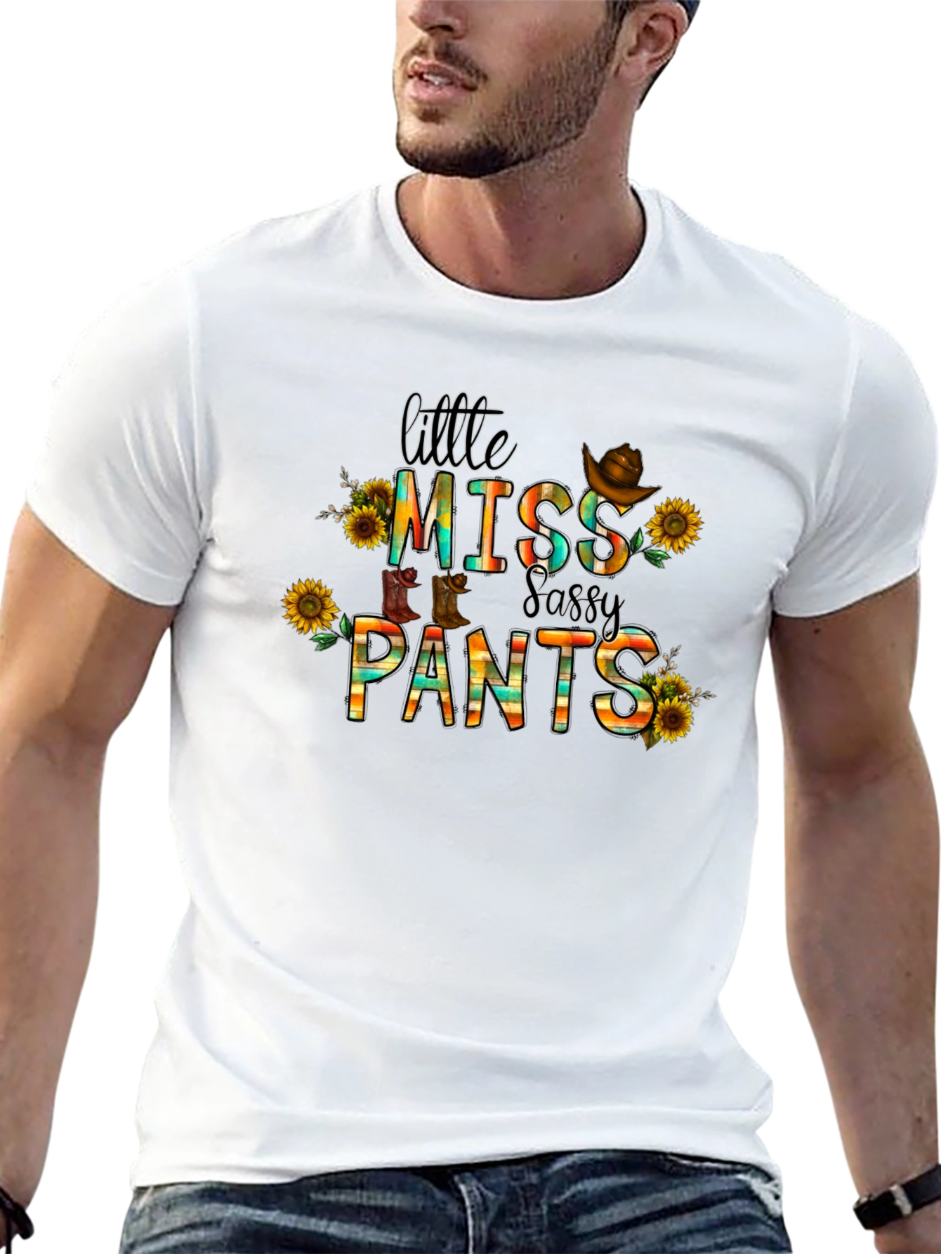 Little Miss Sassy Pants Graphic T-Shirt