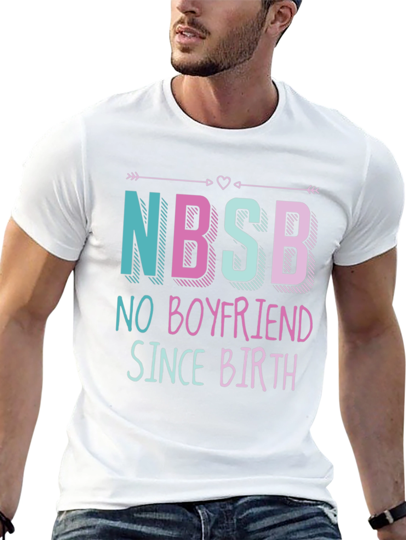 NBSB No Boyfriend Since Birth Graphic Tee
