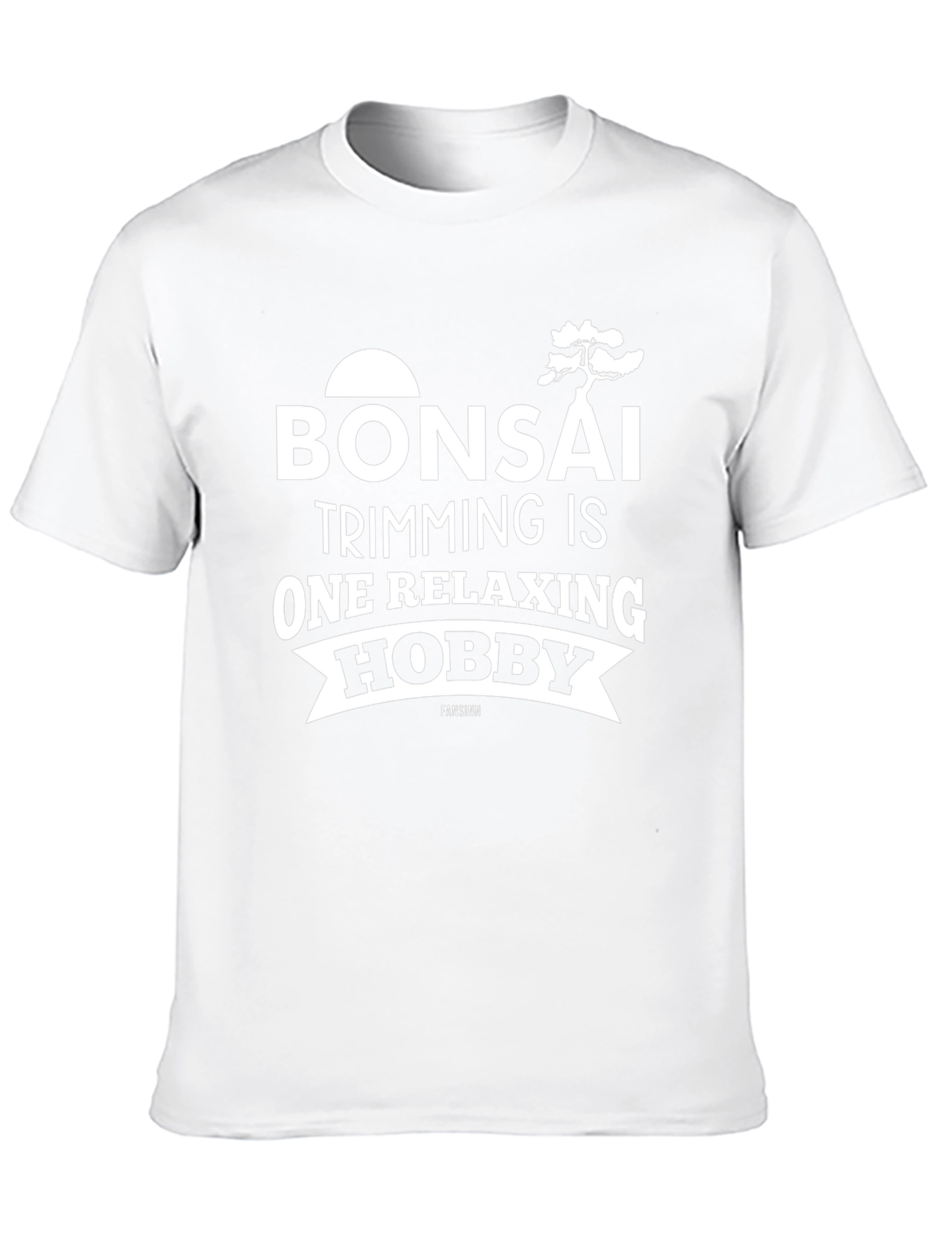 Bonsai Hobby T-Shirt: Relaxing Trim Design