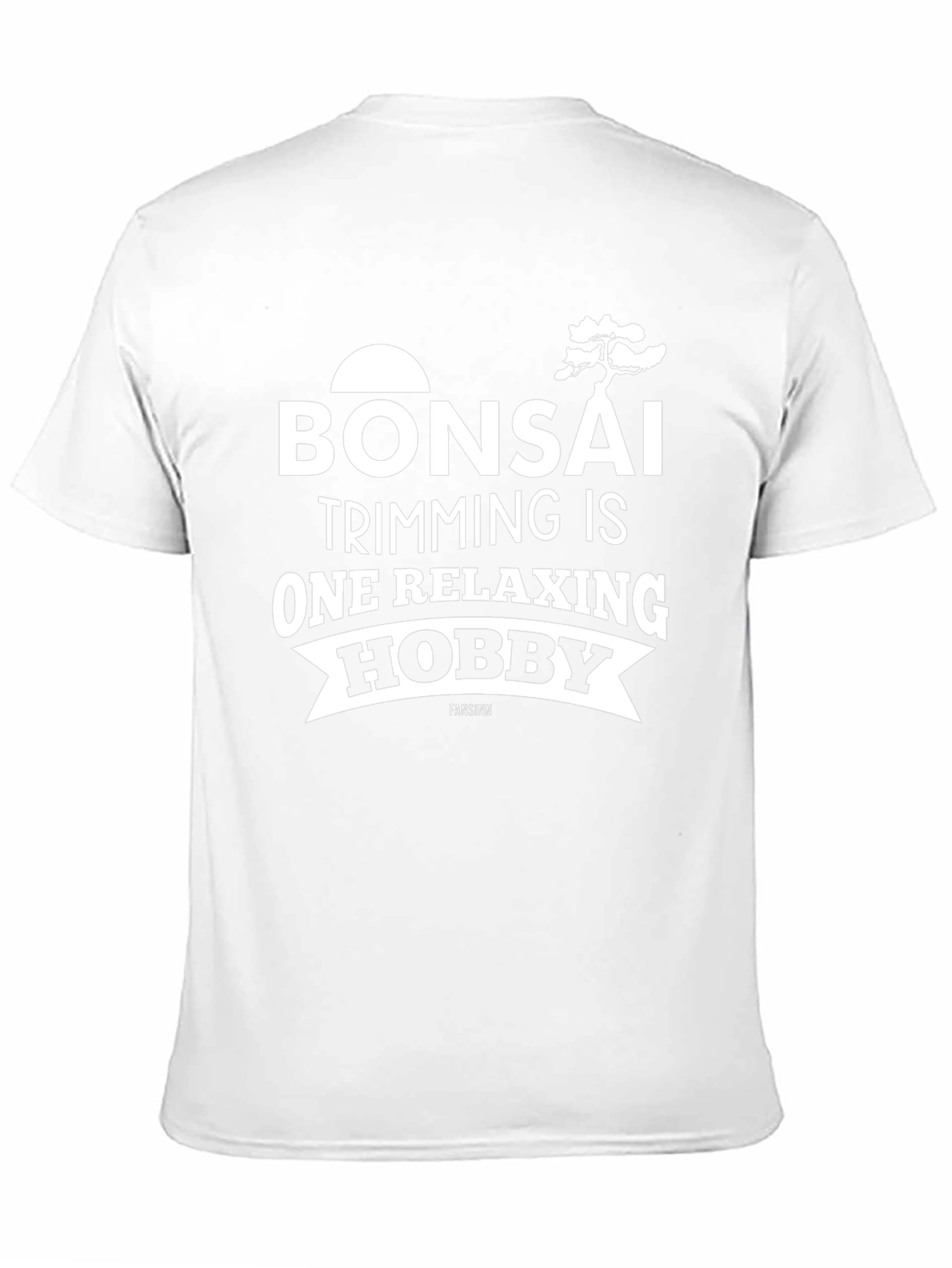 Bonsai Hobby T-Shirt: Relaxing Trim Design