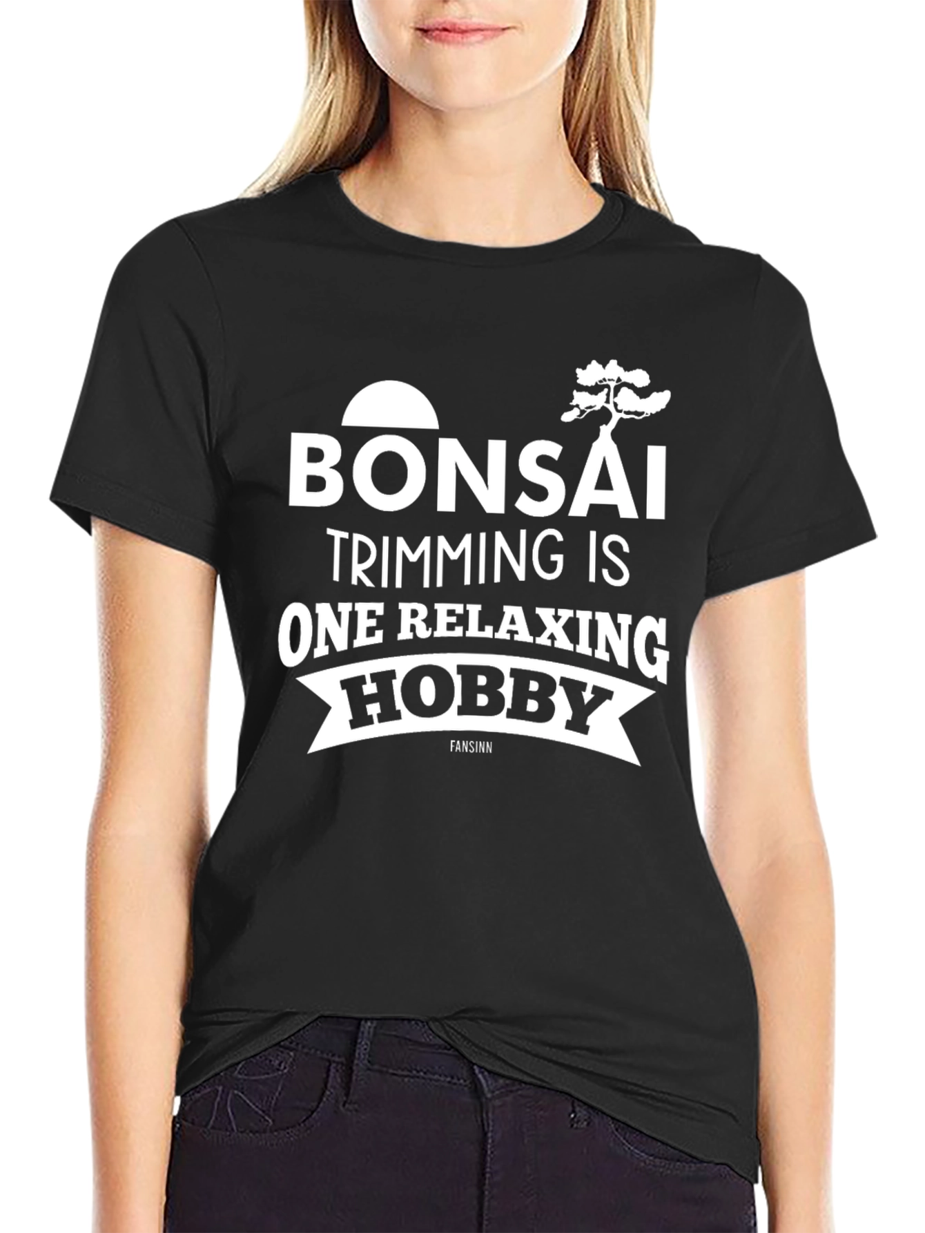 Bonsai Hobby T-Shirt: Relaxing Trim Design
