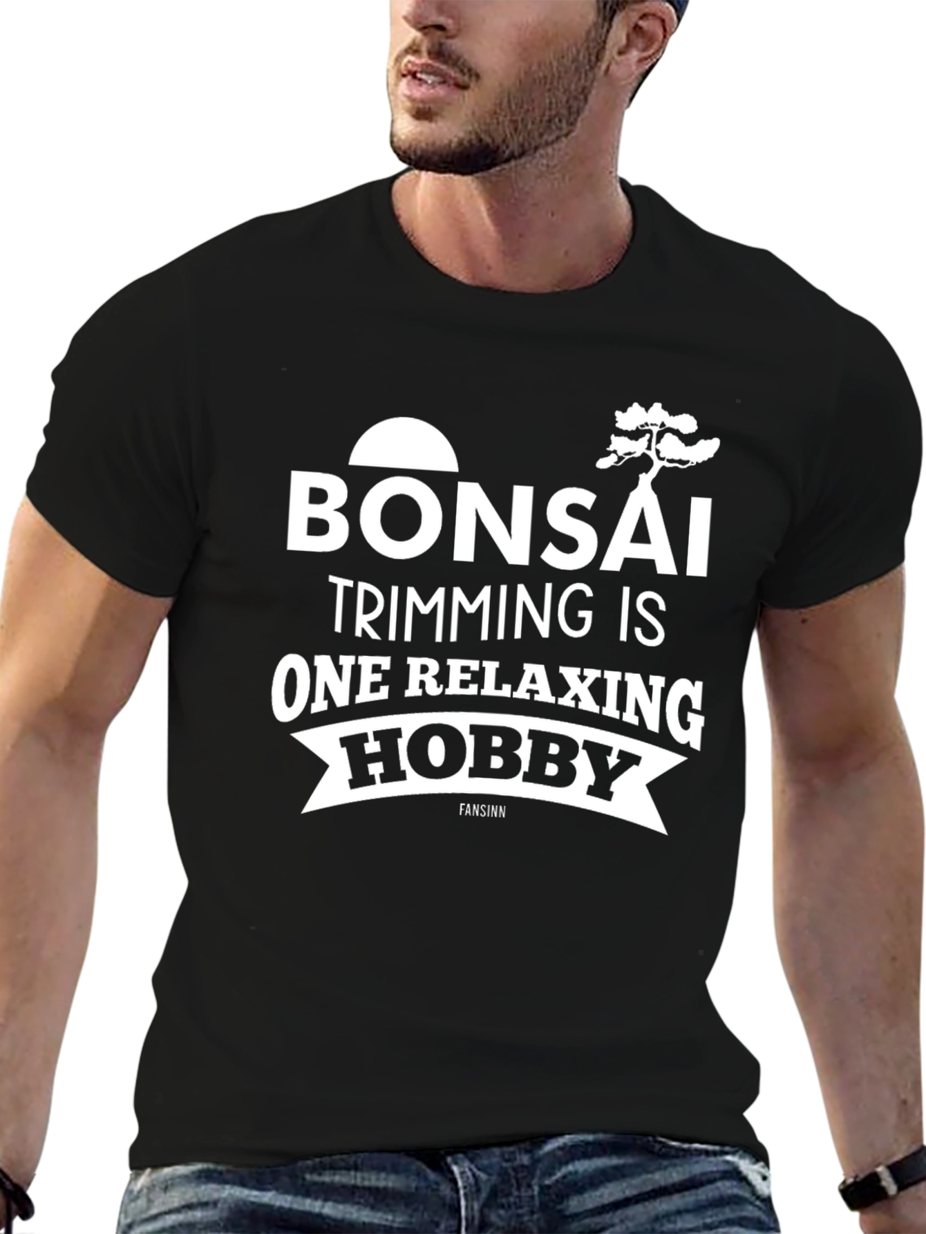 Bonsai Hobby T-Shirt: Relaxing Trim Design
