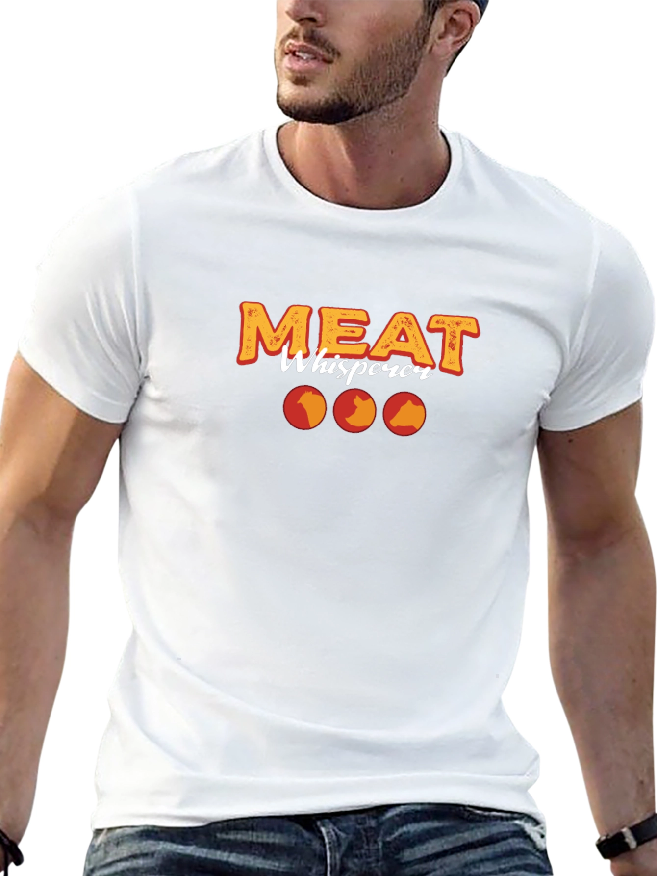 Meat Whisperer Graphic Tee - BBQ Lovers T-Shirt