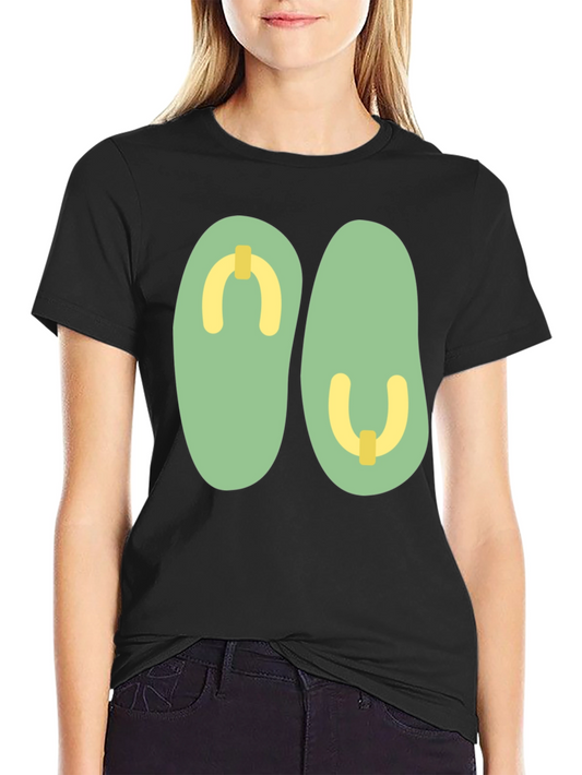 Flip Flop Graphic Tee - Summer Style