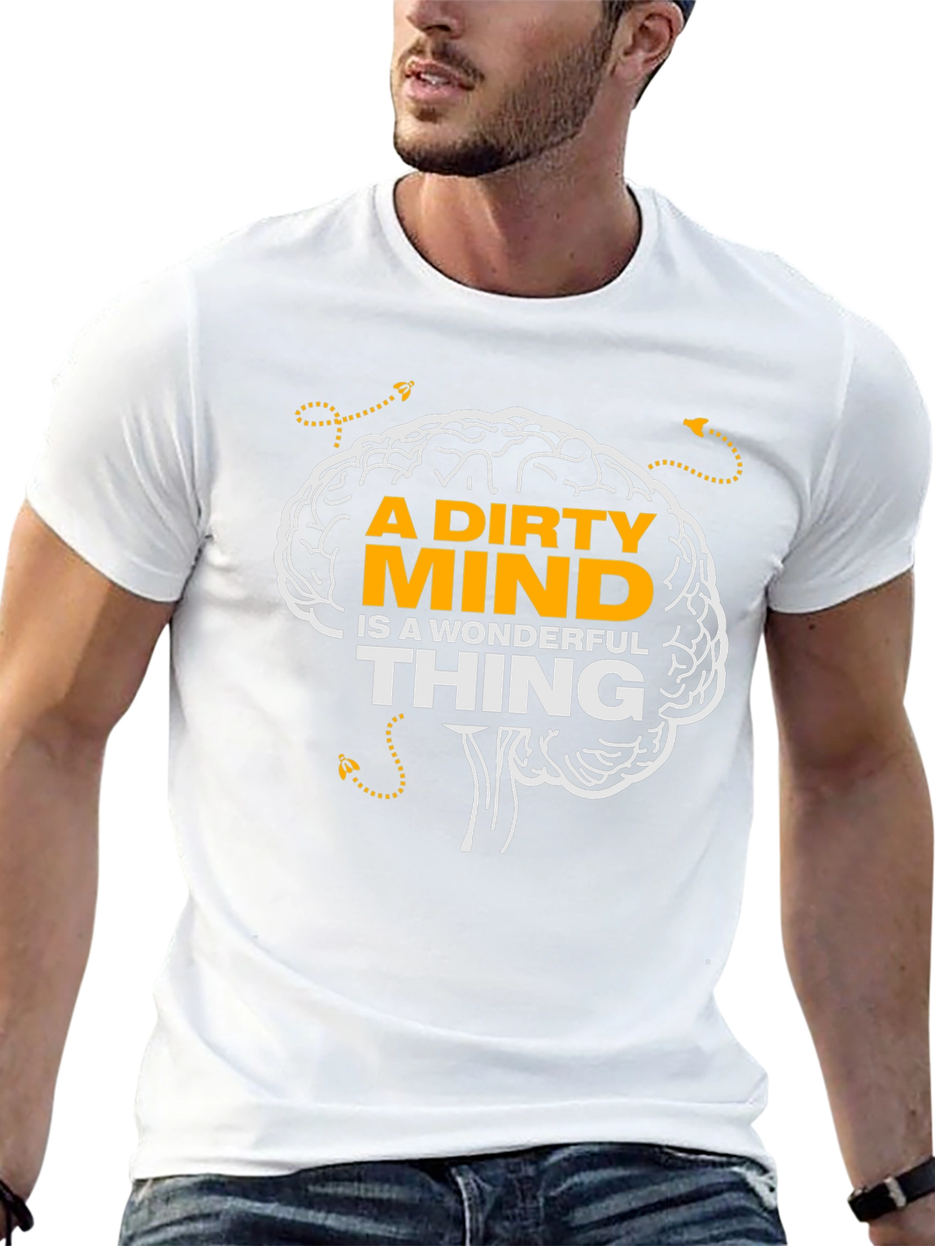 Dirty Mind Wonderful Thing Graphic T-Shirt
