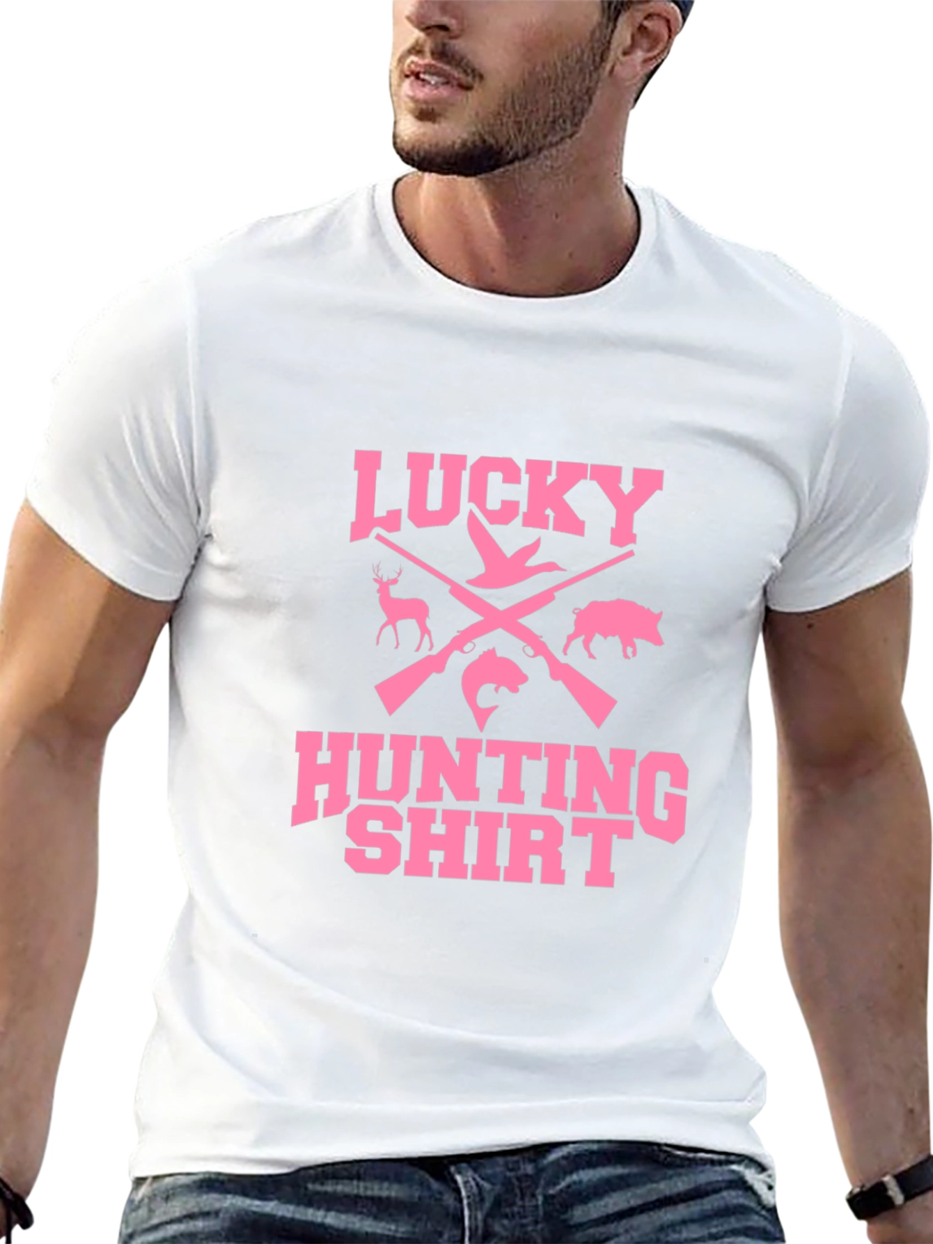Lucky Hunting Shirt Graphic Tee