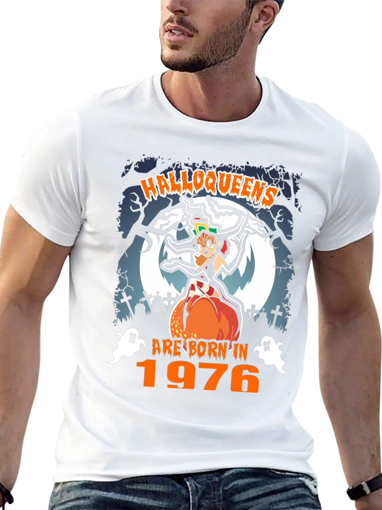 Halloweens Born In 1976 Tee