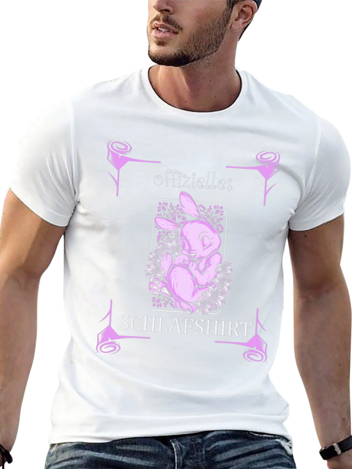 Cute Bunny Schlafshirt - Official Sleep Shirt