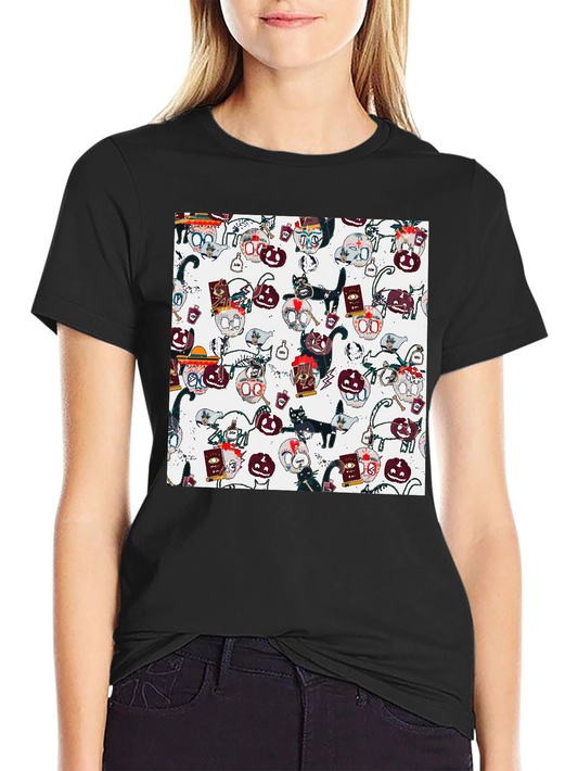Day of the Dead Cats T-Shirt