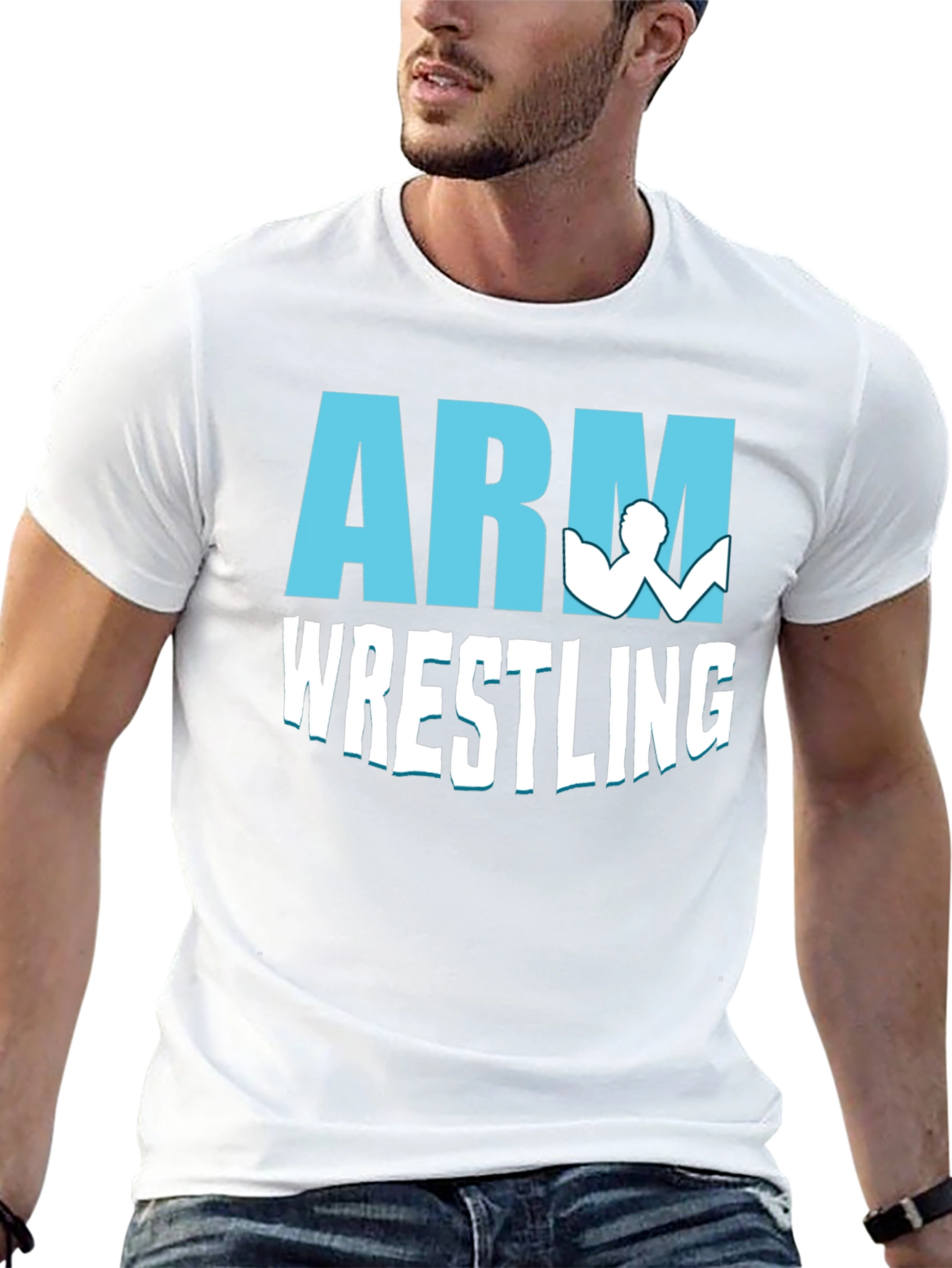 Arm Wrestling Graphic T-Shirt