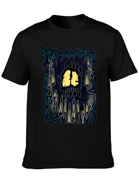 Abstract Graphic Print T-Shirt