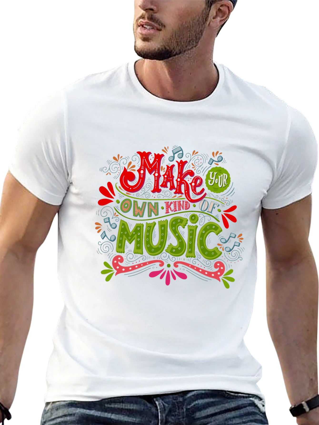 Make Your Own Kind of Music Graphic Tee