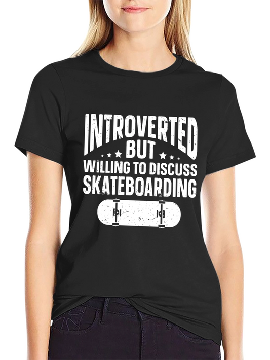 Introverted Skateboarder Tee