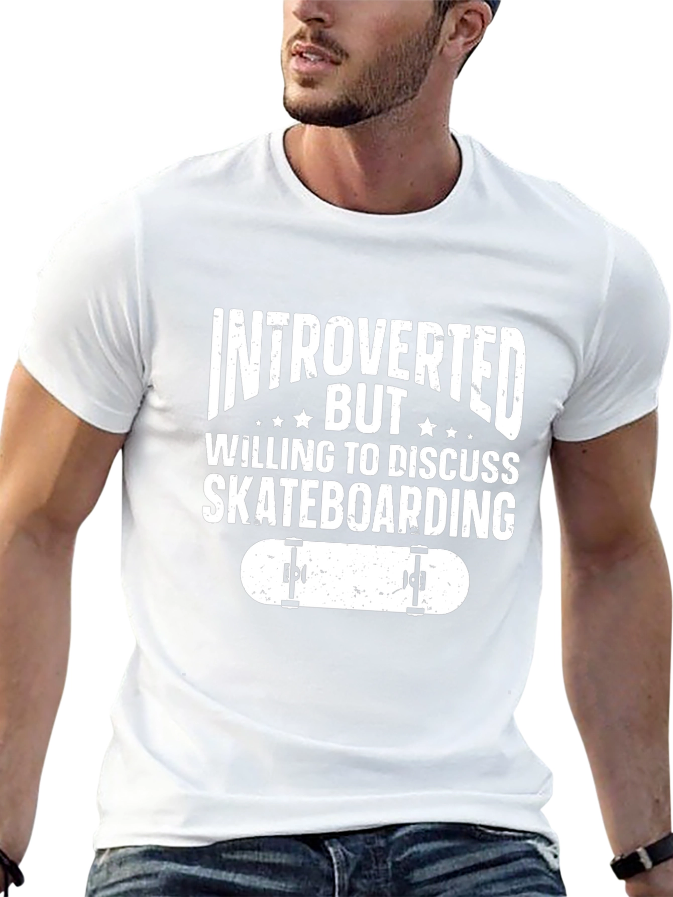 Introverted Skateboarder Tee