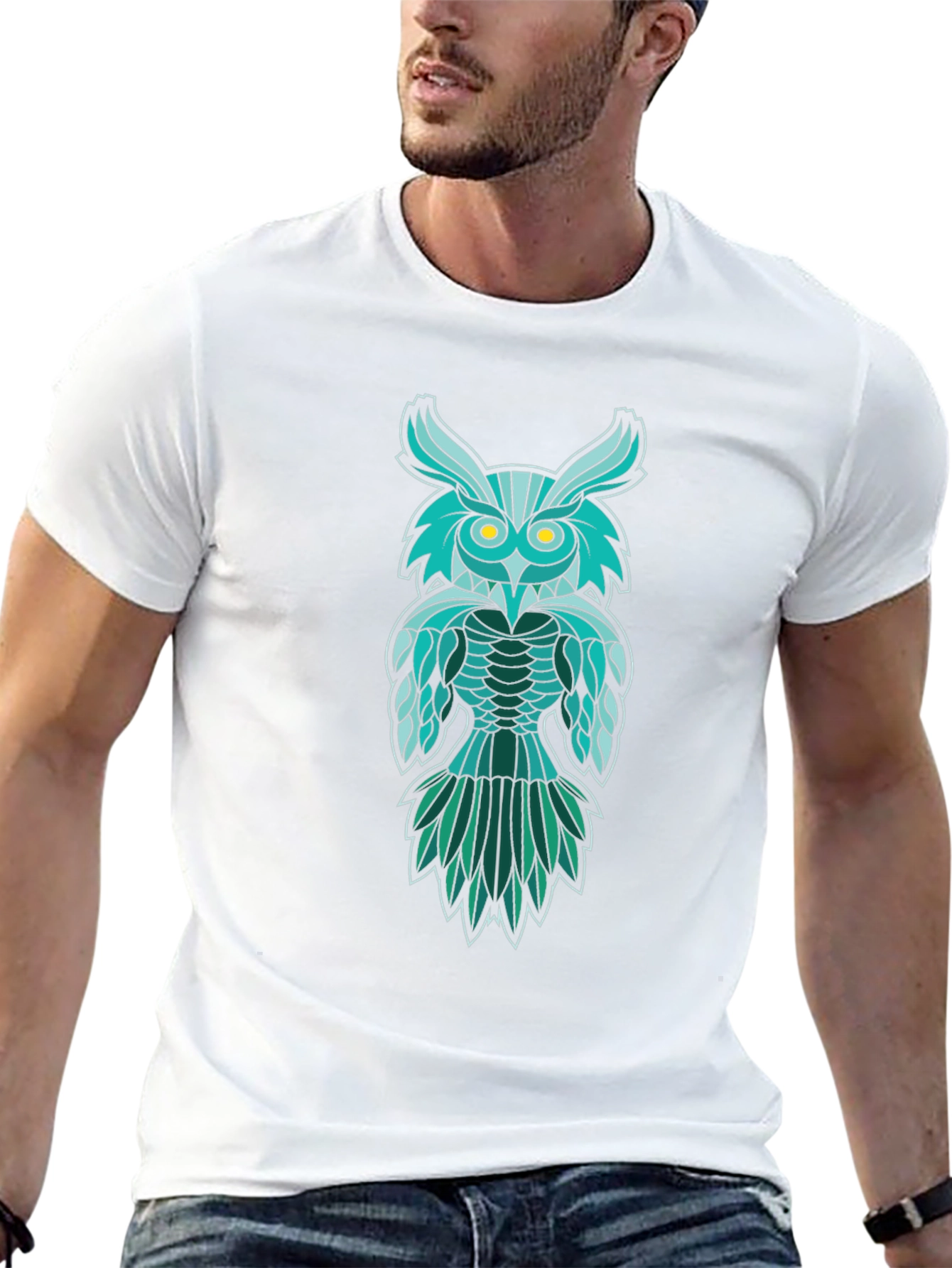 Owl Graphic T-Shirt
