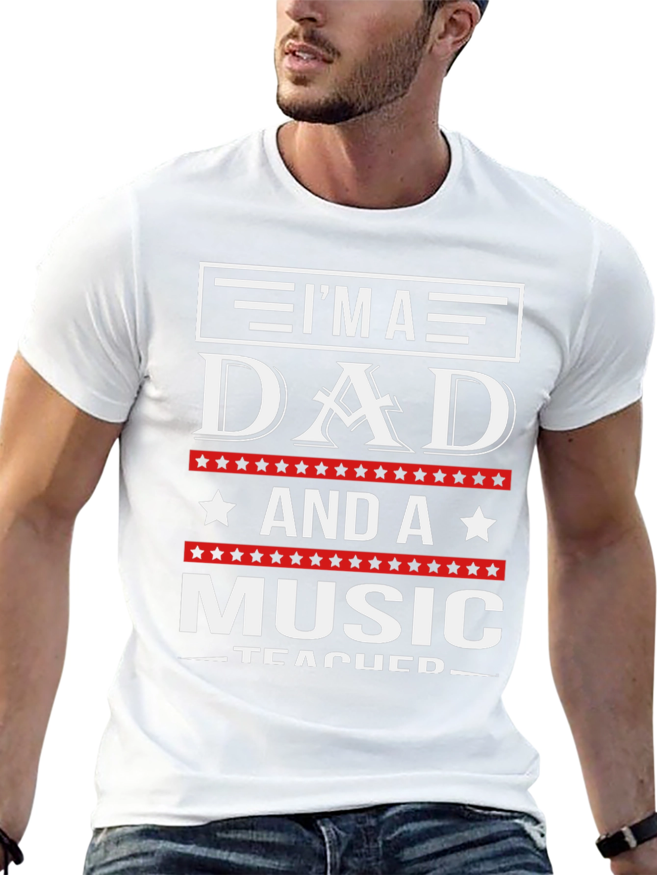 Im A Dad And A Music Teacher T-Shirt