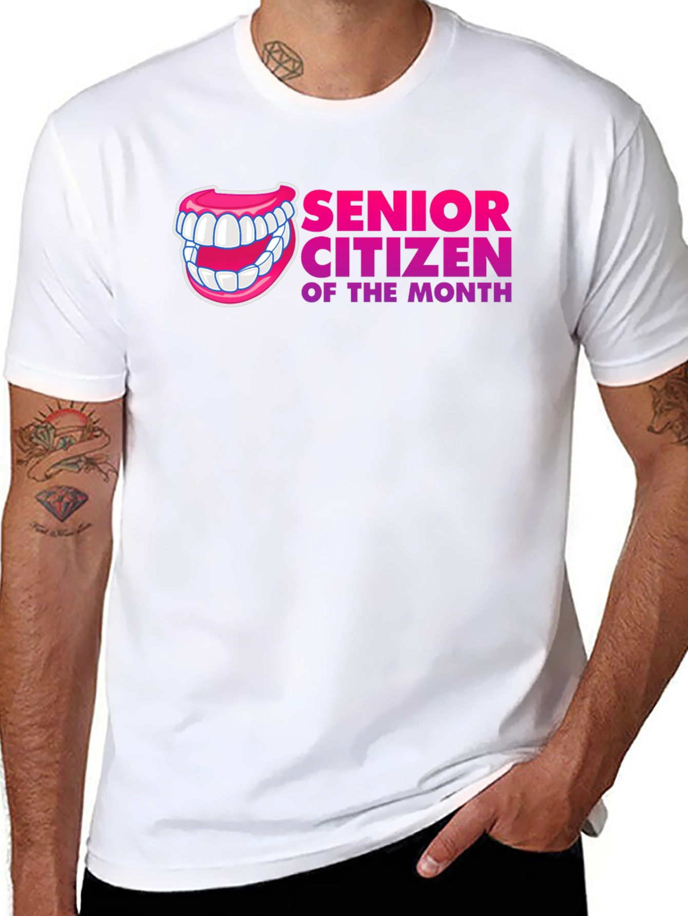 Senior Citizen of the Month Graphic T-Shirt