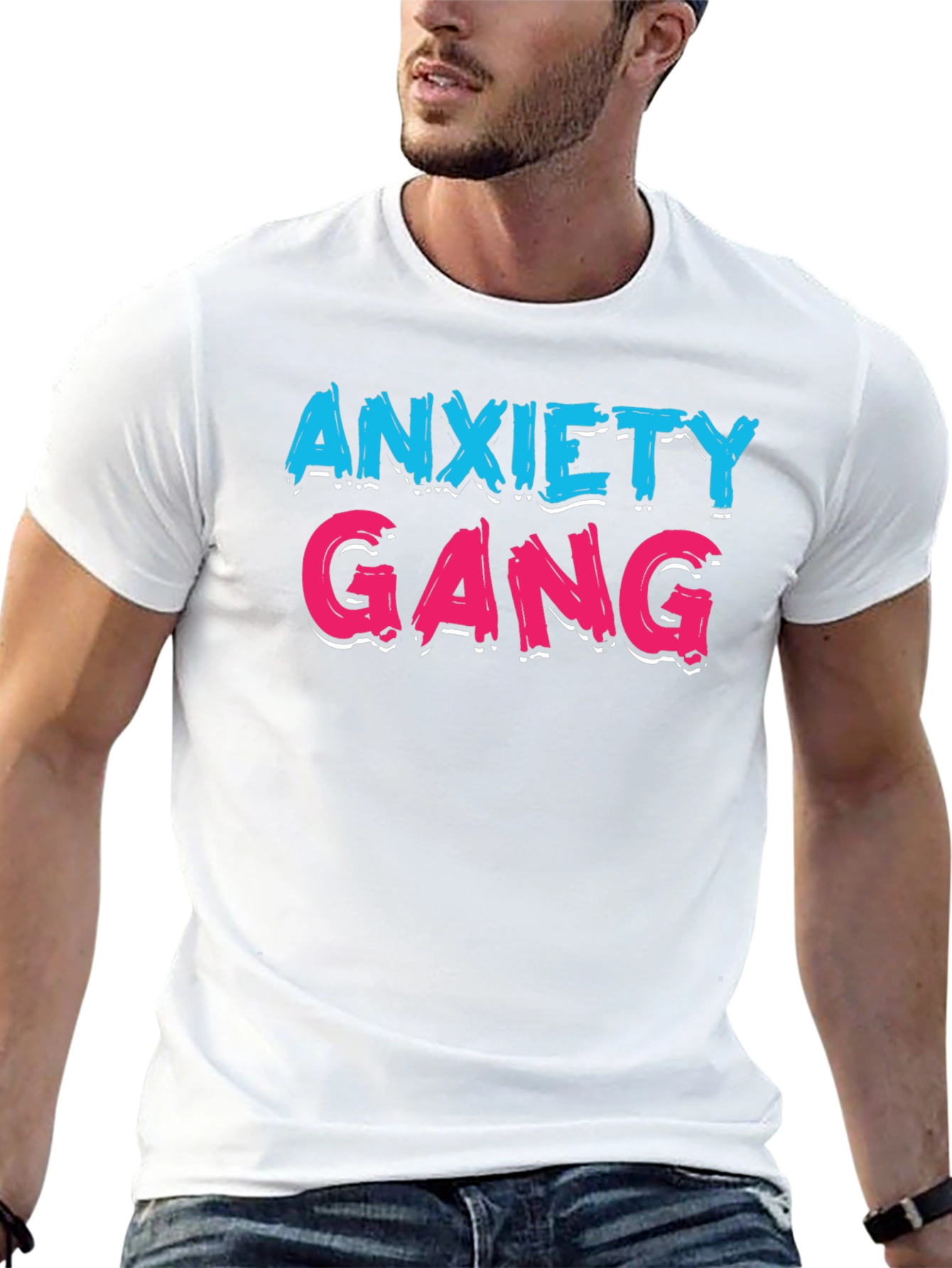 Anxiety Gang Graphic T-Shirt