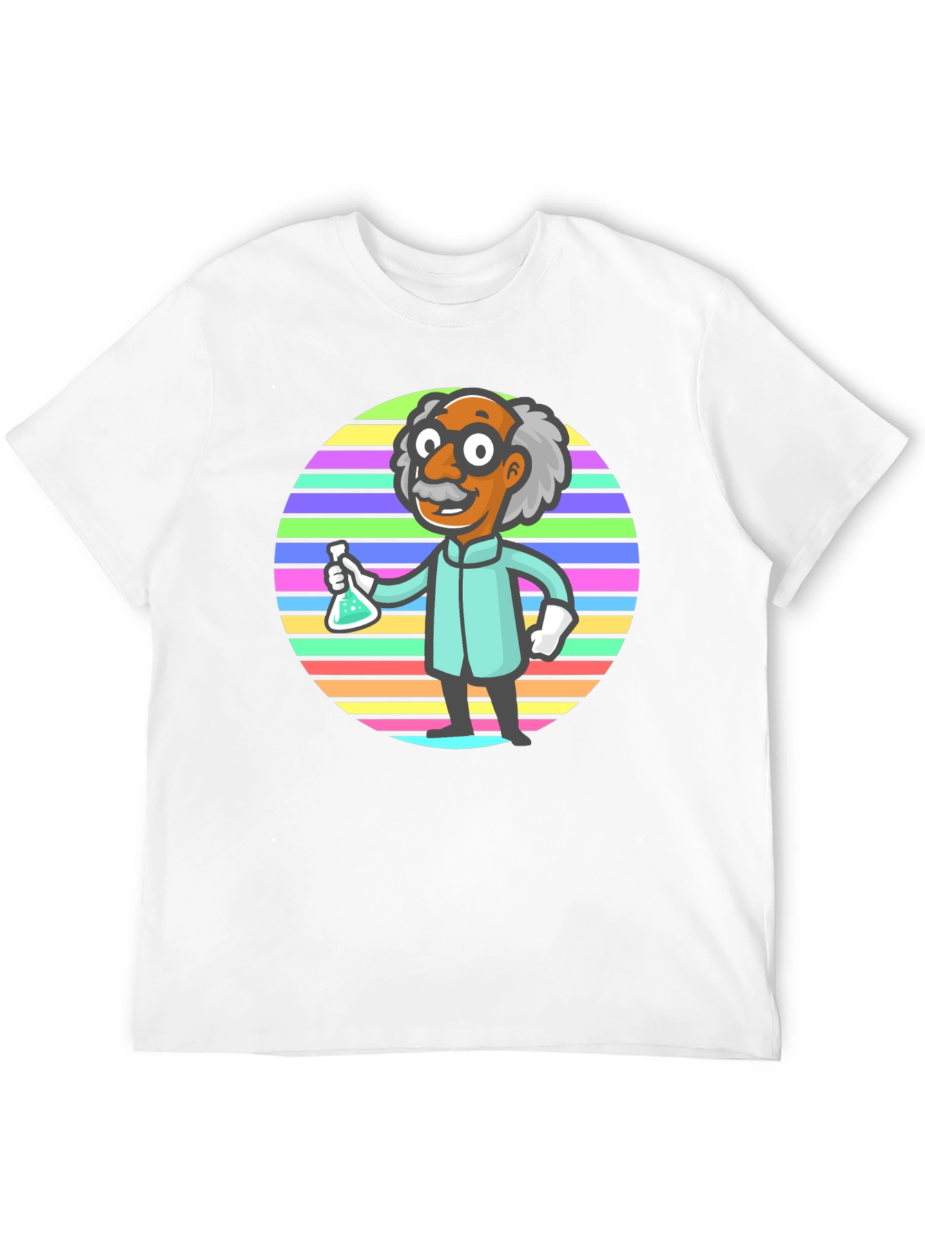 Scientist Graphic T-Shirt - Funky Retro Design