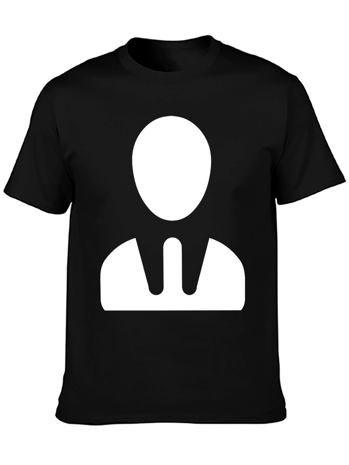 Minimalist Business Man Graphic T-Shirt