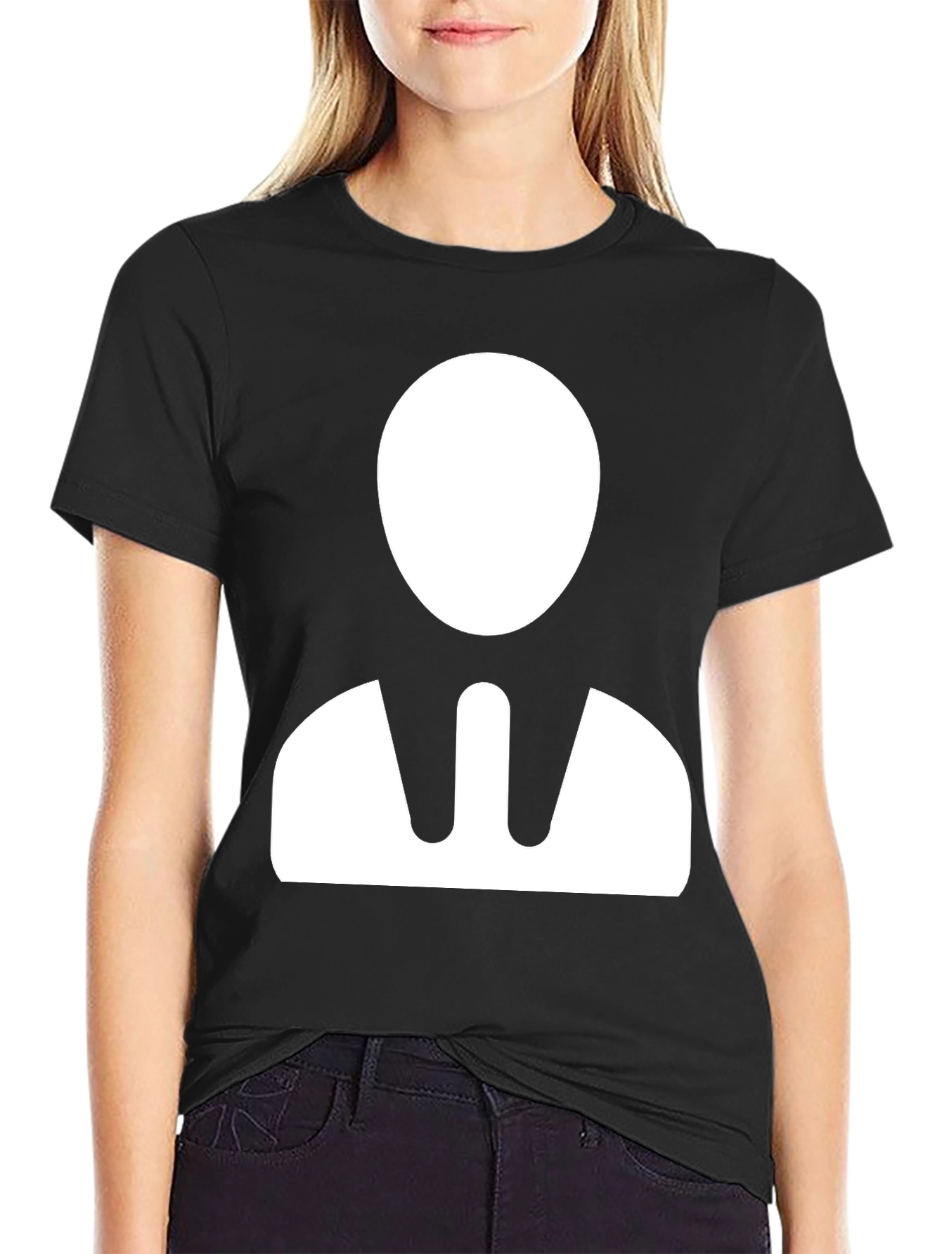 Minimalist Business Man Graphic T-Shirt