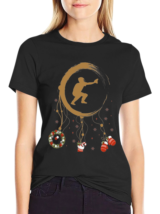 Festive Baseball Dreamcatcher T-Shirt